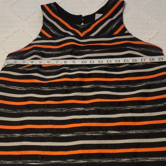 Anthropologie Striped Tank Top Blouse - Picture 6 of 8